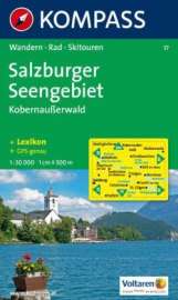 Karte Salzburger Seen