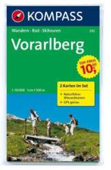 Karte Kompass Vorarlberg