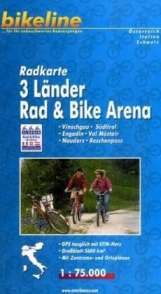 Karte Engadin Val Müstair Nauders Vinschgau