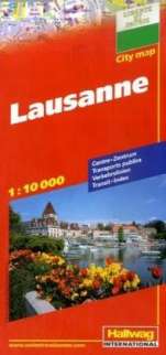 Karte Lausanne Stadtplan