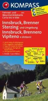 Karte Innsbruck Brenner Sterzing Vipiteno