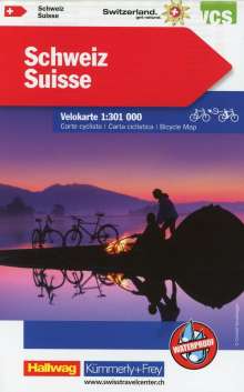 Radreisekarte Schweiz