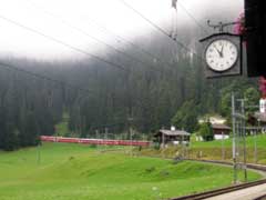 am Bahnhof Litzirüti