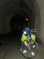 Velotunnel am Walensee