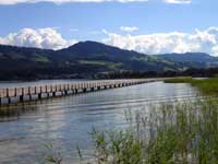 alte Seebrücke bei Rapperswil